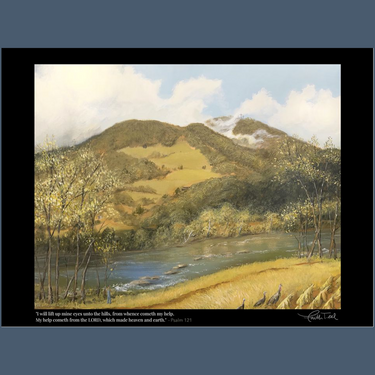 Three Wooden Crosses - Cross Panel - Fine Art Poster